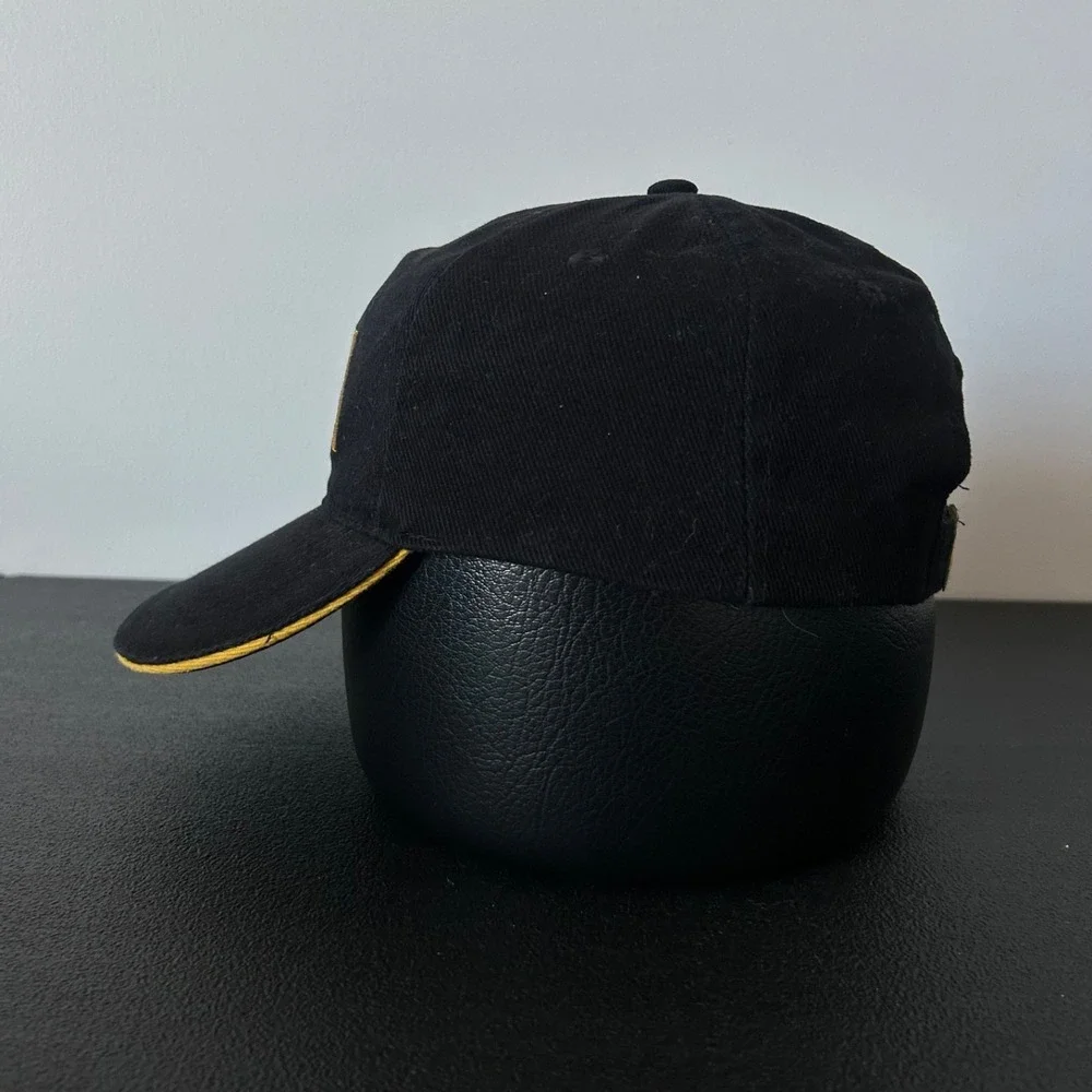 Vintage‎ NRA Hat Cap Strap Back Adjustable Black USA Flag Adult